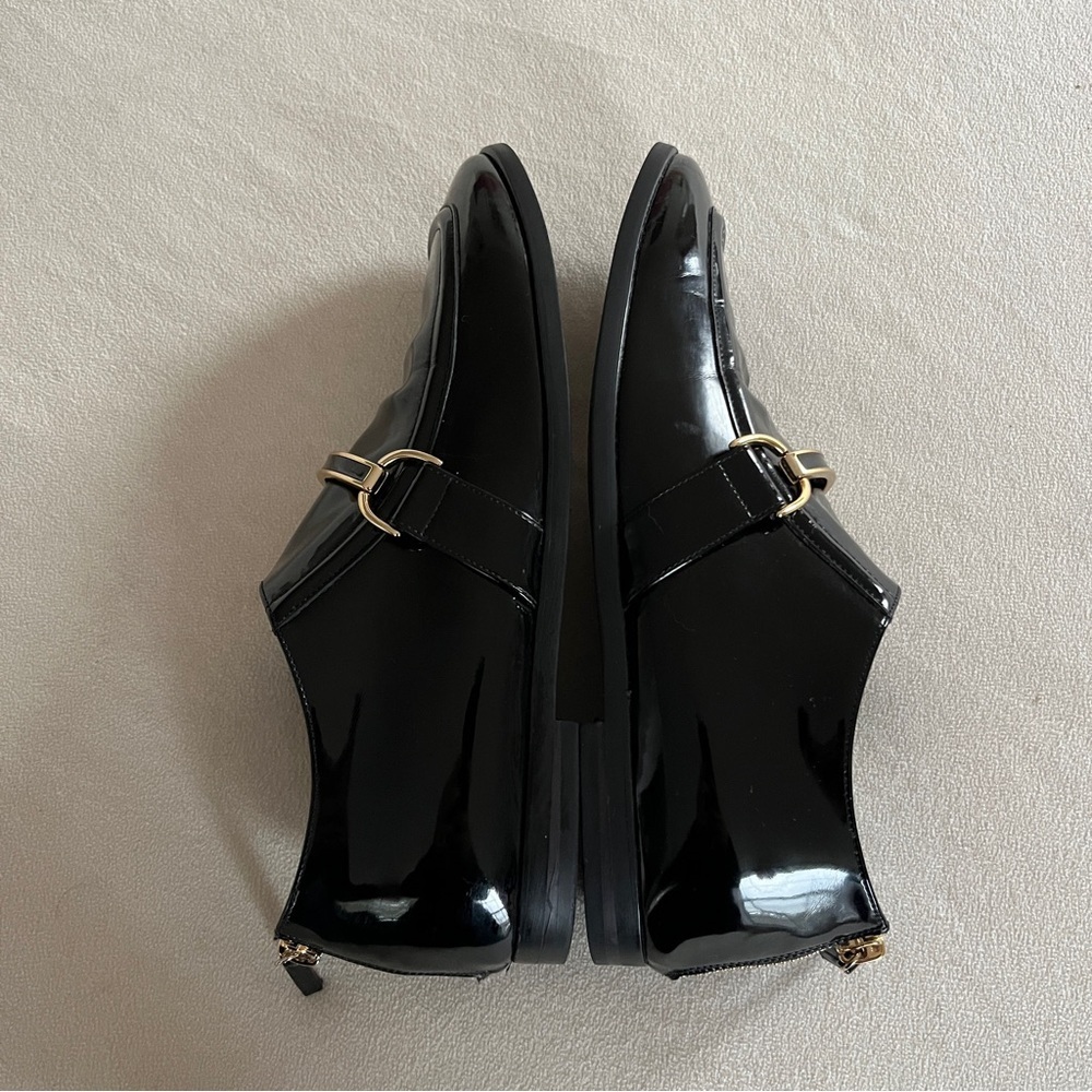 Stella McCartney Morgana Loafers in Black Patent Leather Size 37 US 7 - Picture 5 of 12